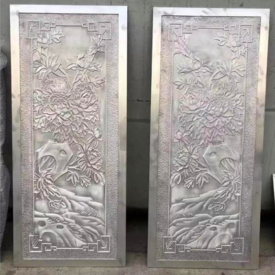 铝板浮雕 透雕 镂空雕刻定制