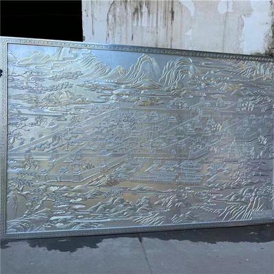 装饰画背景墙浮雕铝单板功能特色 造型浮雕铝板个性图案优点