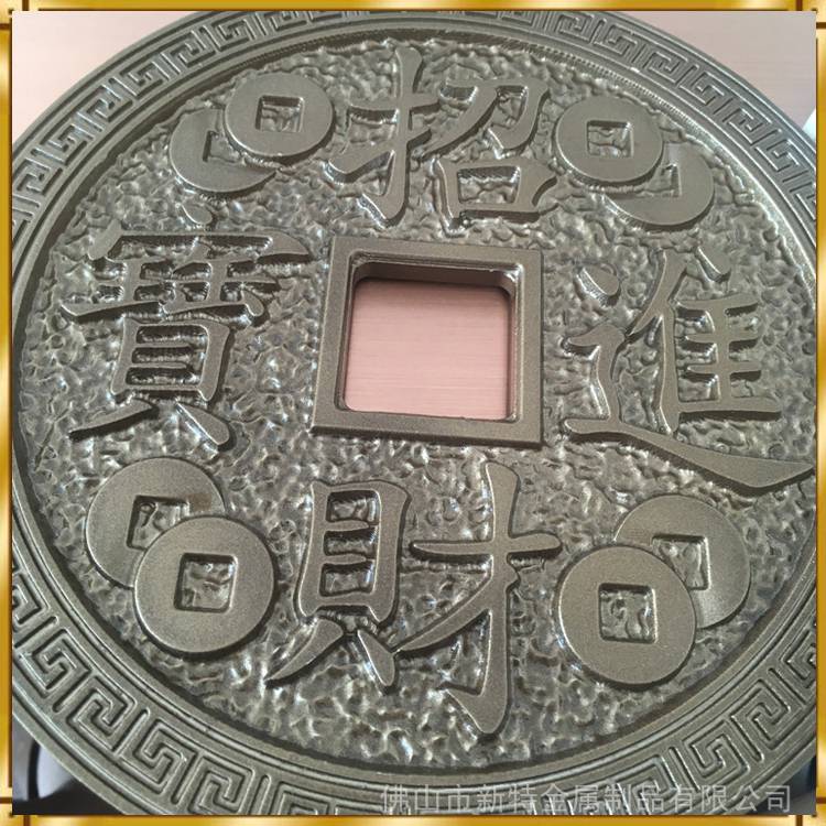 【西式铝艺浮雕图案 加工各种铝艺浮雕标牌铜牌 新特】价格_厂家-供应
