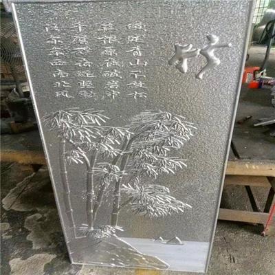浮雕铝单板坯料成品效果 雕刻造型铝板简约工艺元素